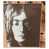 John Lennon portrait on canvas 32 x 41