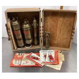 Presto Fire Extinguisher salesman sample