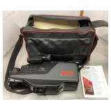 RCA Pro Edit video camcorder with bag