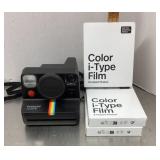Polaroid Now+ camera with film