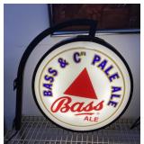 24" Bass & Co. Pale Ale lighted sconce sign