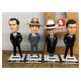 Gangster bobble head set