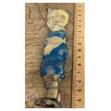 Antique leather doll