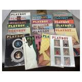 1957/58 Playboy magazines