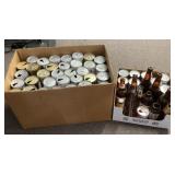 Beer can and bottle collection