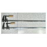 2 Craftsman 24" bar clamps Part #66768