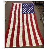 American flag 9ï¿½ x 55"
