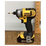 DeWalt 1/4" cordless impact driver