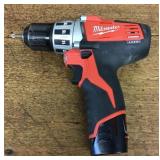 Milwaukee 3/8" cordless drill --no charger
