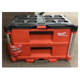 NEW Milwaukee Packout 2-drawer tool box