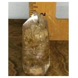 Orgonite tower filled with citrine crystals