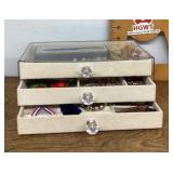 Jewelry box and contents