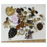 Collection of pendants and charms