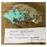 Aurichalcite specimen