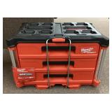 NEW Milwaukee Packout 3-drawer tool box