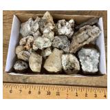 Box of minerals