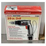 Craftsman cordless 3.8" drill