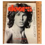 The Doors history book with autograph and poster
