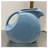 Fiesta Periwinkle Blue disc pitcher