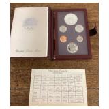 1984 Olympic Prestige coin set