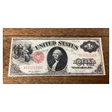 1917 "horse blanket" $1 bill
