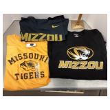 3 NEW Mizzou shirts