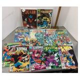 Group of comic books