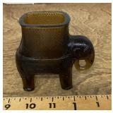 Glass "Baby Mine" elephant