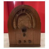 Vintage cathedral radio