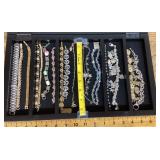 Costume jewelry bracelets