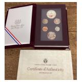 1988 Olympics Prestige coin set with COA