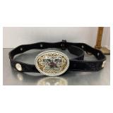 Belt and 10th Anniversary Bull Riders buckle