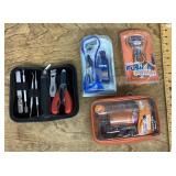 Shaving razors and nail care