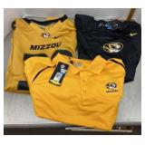 2 NEW Mizzou shirts and jersey