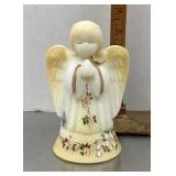 Hand painted Fenton angel bell