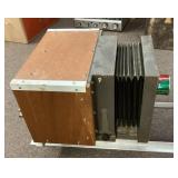 Custom-made vintage camera box