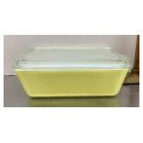 Pyrex Primary yellow 503 refrigerator dish