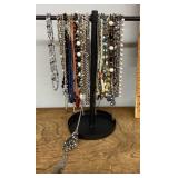 Costume jewelry necklaces