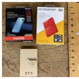 Portable storage and flash drives