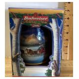 2000 Budweiser Holiday stein