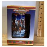 1999 Budweiser holiday stein