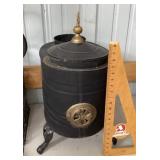 Lightweight sheet metal stove