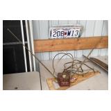 Vintage Silvertone rabbit ears antennae
