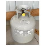 Full propane tank