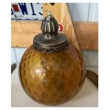 Swag light globe