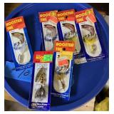 6 rooster tail lures