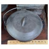 Cast iron Dutch oven --unbranded