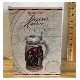 Budweiser Discover America beer stein