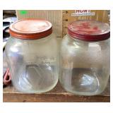 Pair of canister jars
