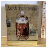 Budweiser Asian tiger beer stein